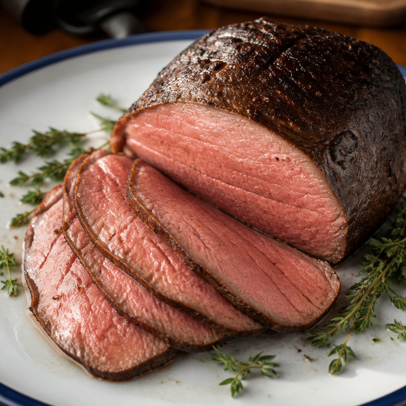 Cooked sliced beef from UK halal supplier