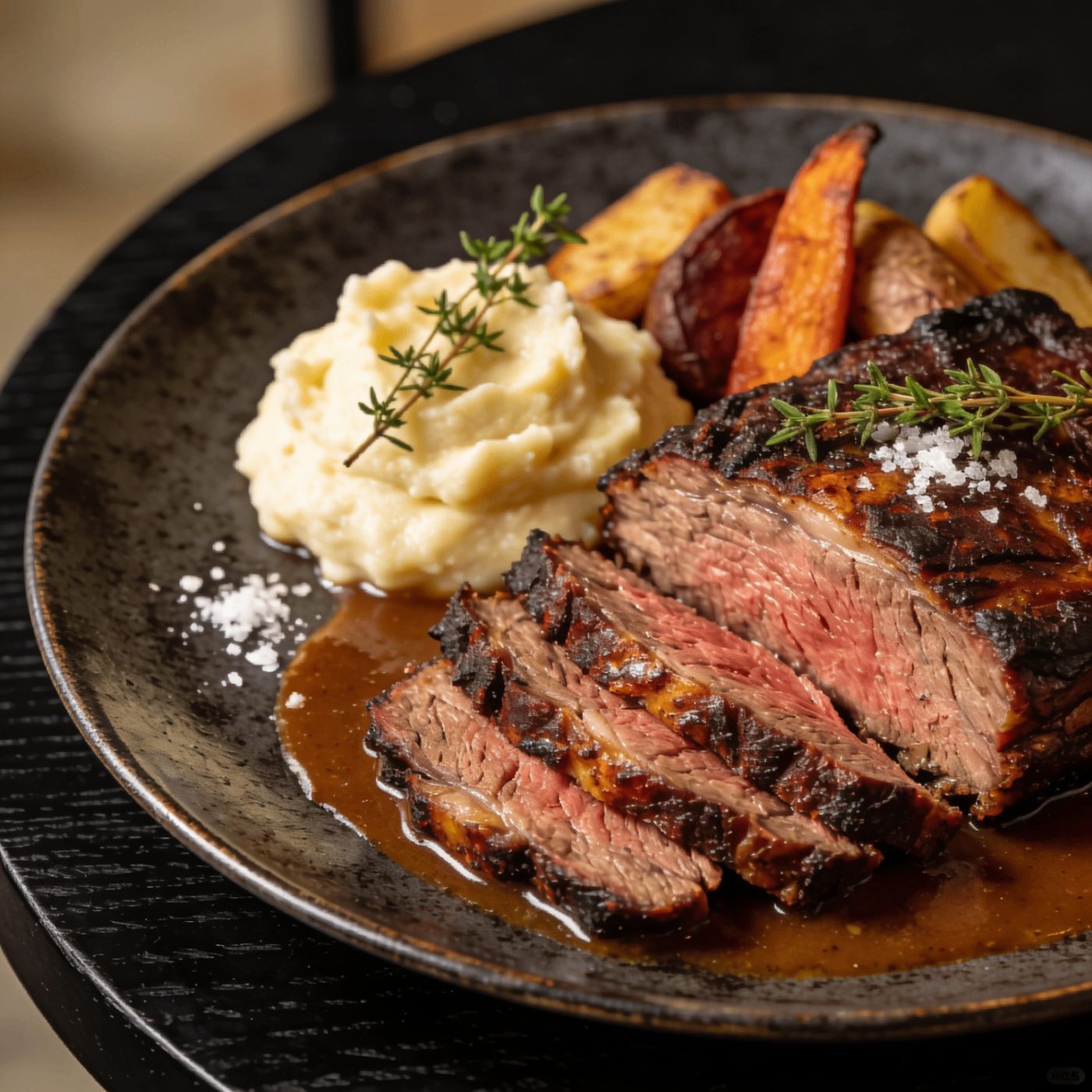 Cooked sliced beef from UK halal supplier
